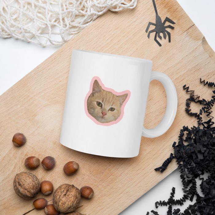 Mug Blanc Brillant Vanille
