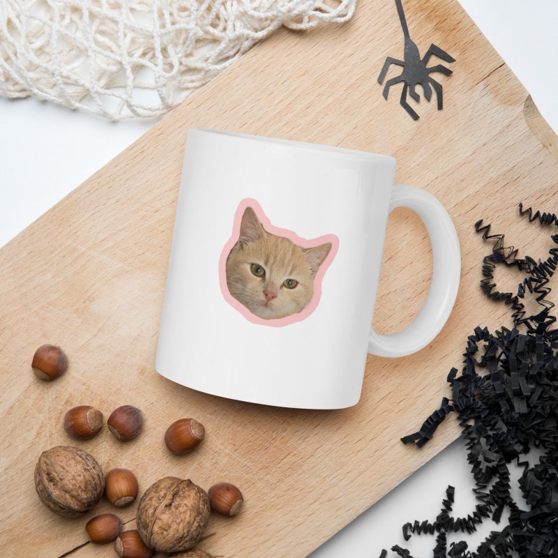 Mug Blanc Brillant Vanille